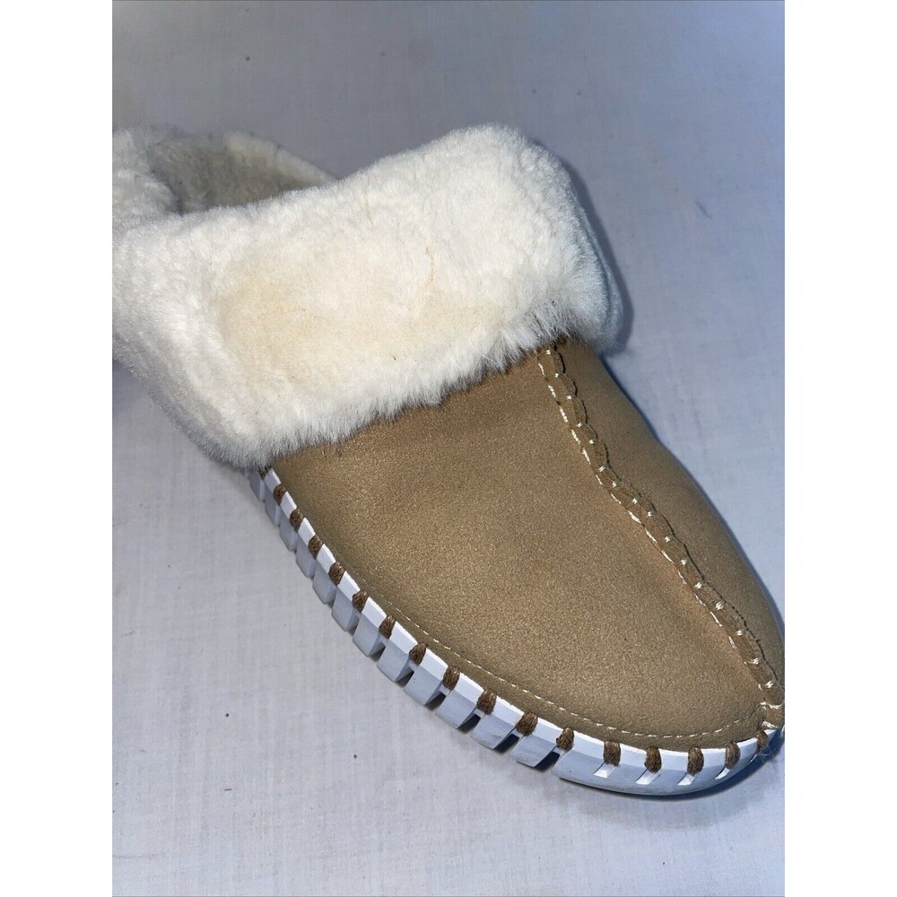 Ilse Jacobsen Hornbak Women’s Fleece Casual Shoes Size 37W U.S. 6 W Tan Leather